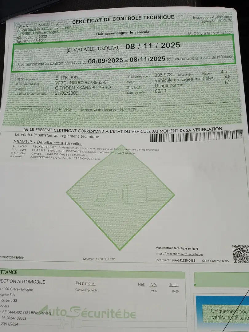 Citroen Xsara Picasso 1.6i Argent - 2