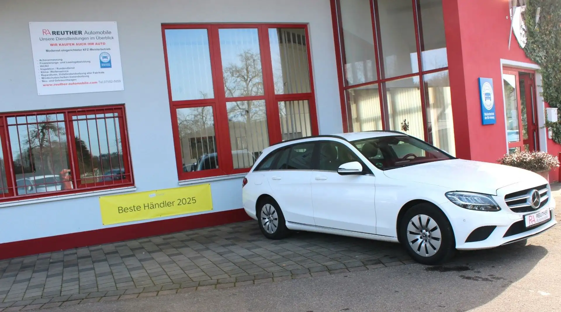 Mercedes-Benz C 220 T d*COMAND*RFK* Blanc - 1