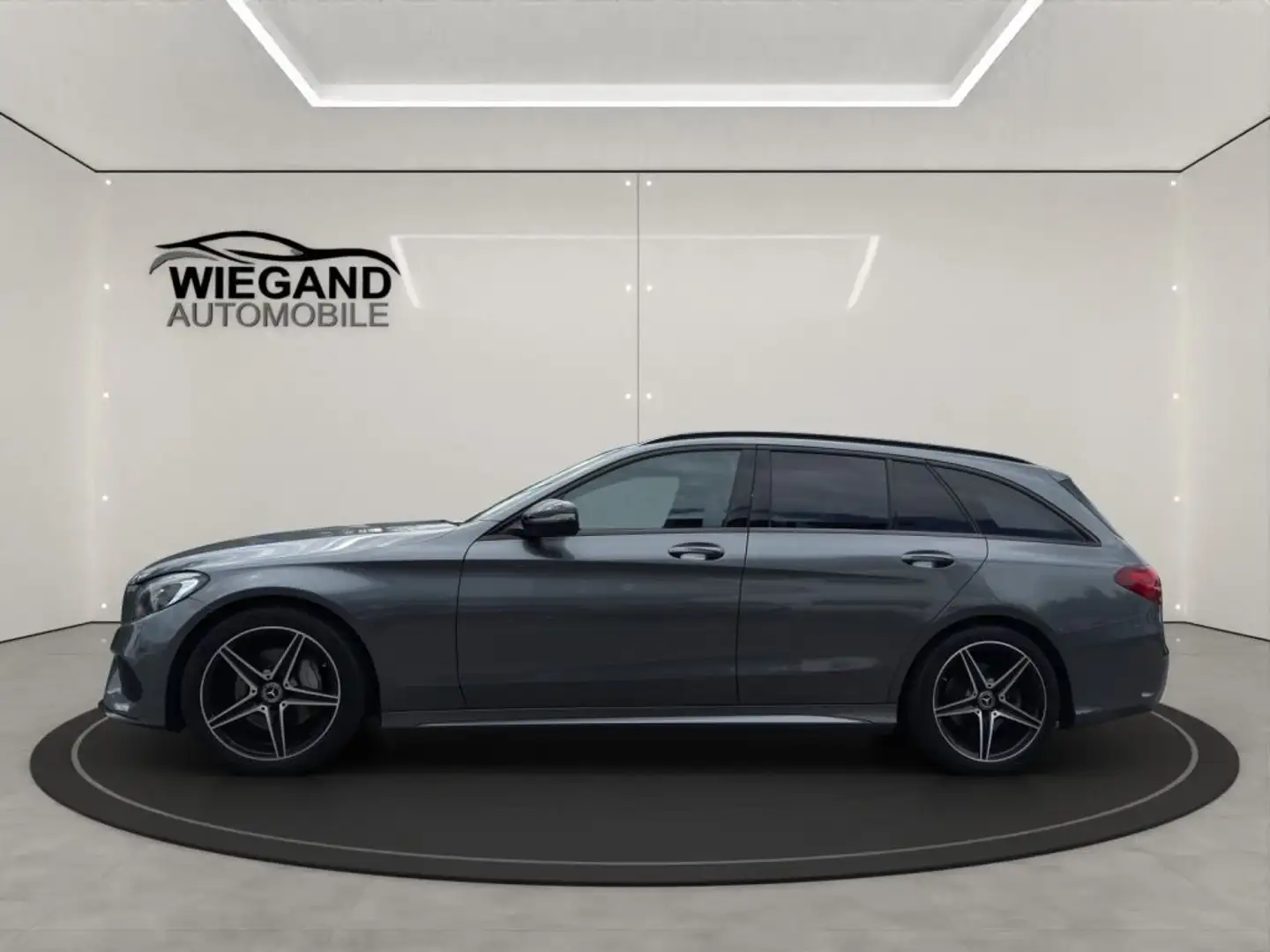 Mercedes-Benz C 200 (BlueTEC) d T AMG LINE+BUSINESS+AHK+NIGHT Grau - 2