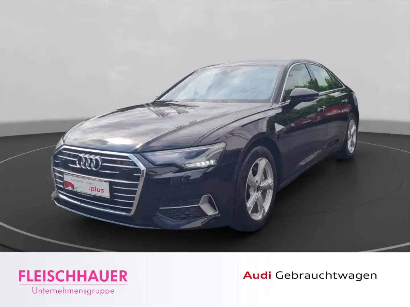 Audi A6 Limousine 40TDI sport StHz+B&O+Head-Up+AHK+ACC+Nav Zwart - 1