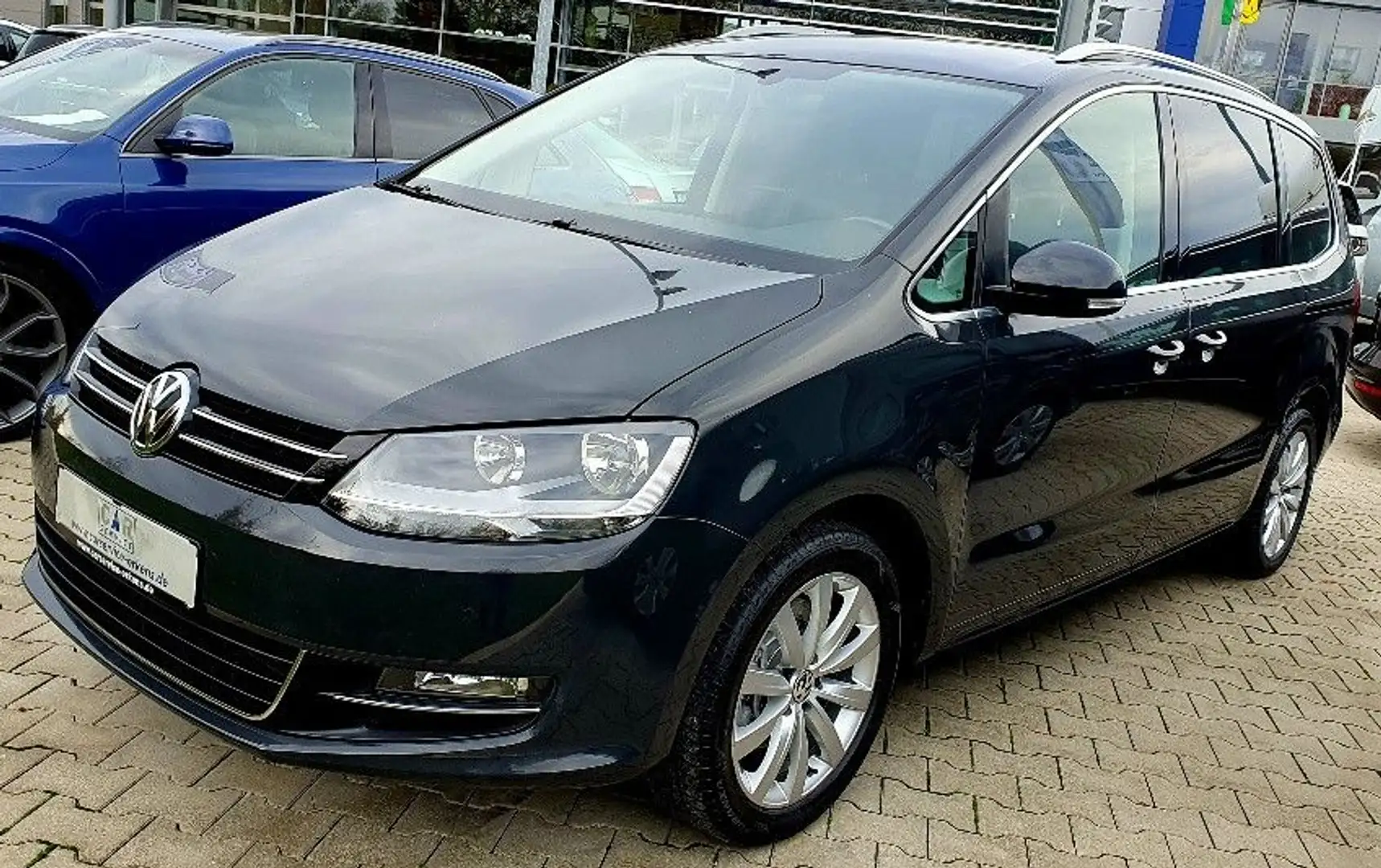 Volkswagen Sharan Highline Family Van Alu Grau AC Facelift Grau - 1