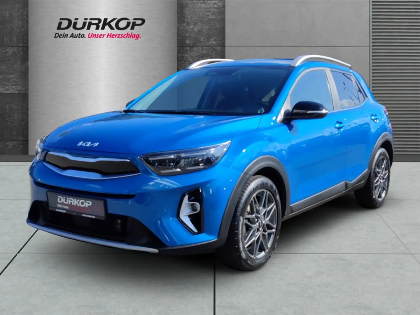 Kia Stonic Nightline Edition Rückfahrkam. LenkradHZG Navi LED Bleu - 1