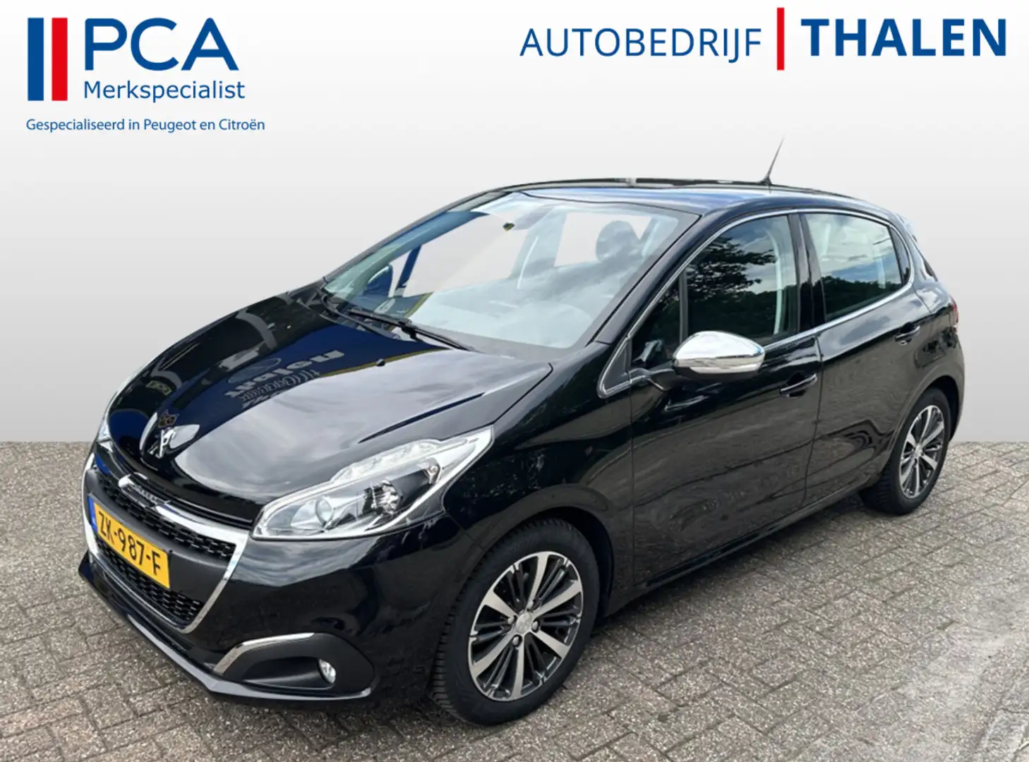 Peugeot 208 1.2 PureTech Allure Zwart - 1