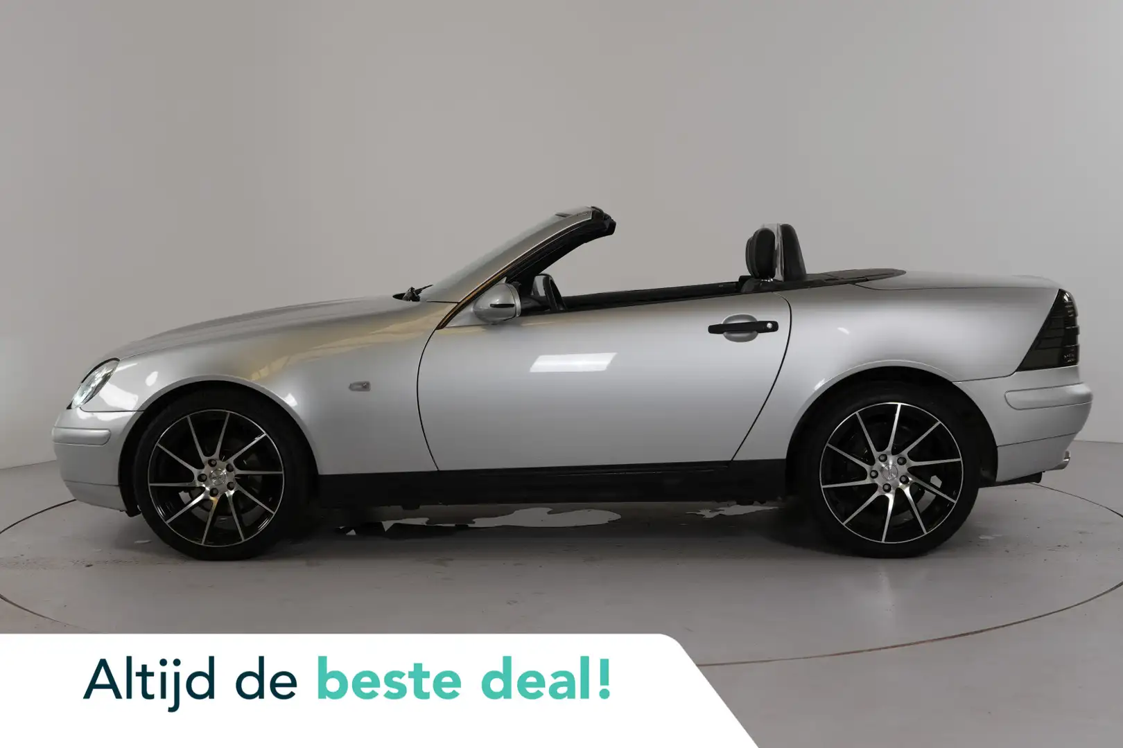 Mercedes-Benz SLK 200 | Kap op afstand bediend | LED | Gris - 1