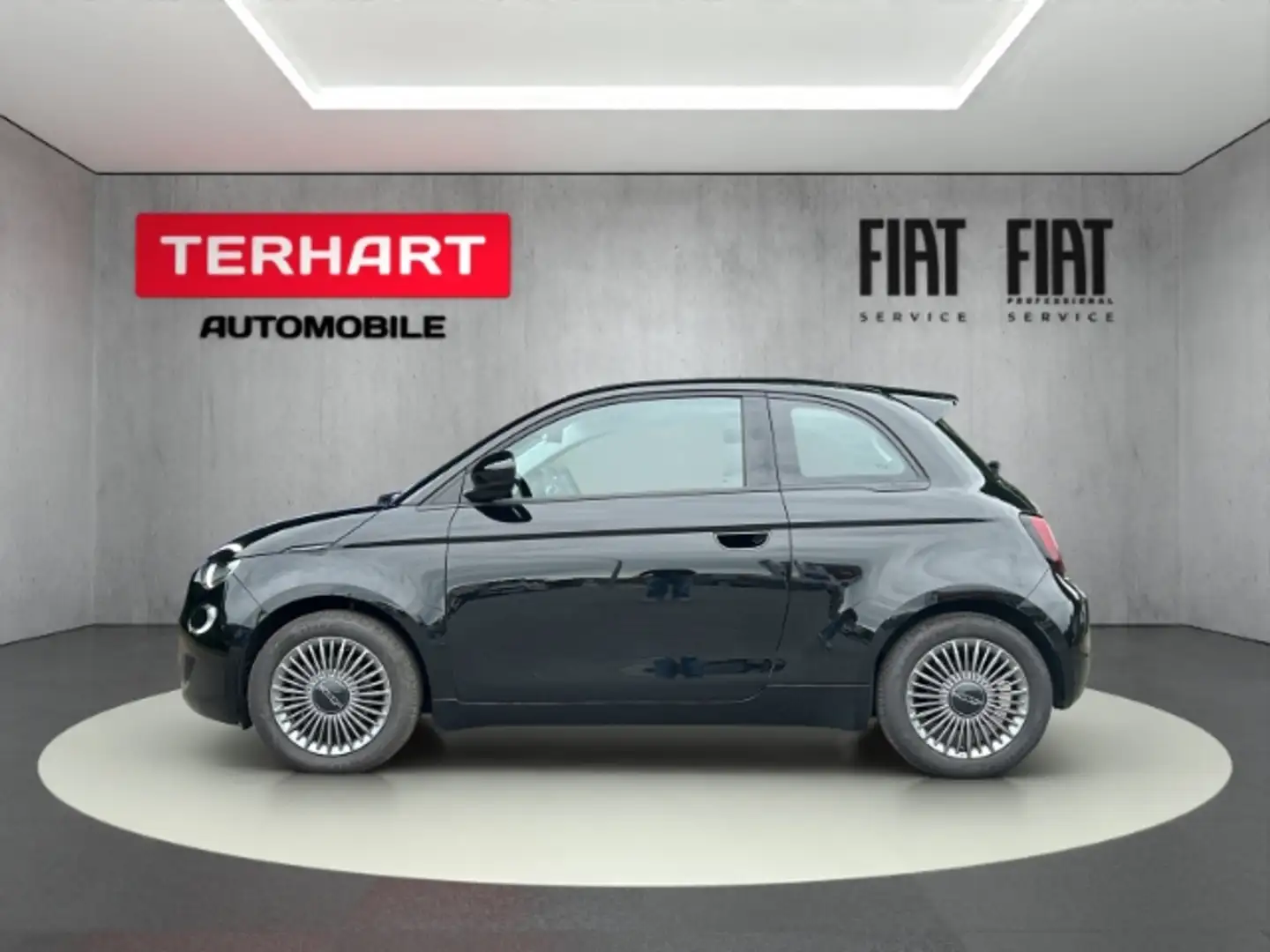 Fiat 500e Icon/Navi/Tempomat/Keyless-Entry Schwarz - 2