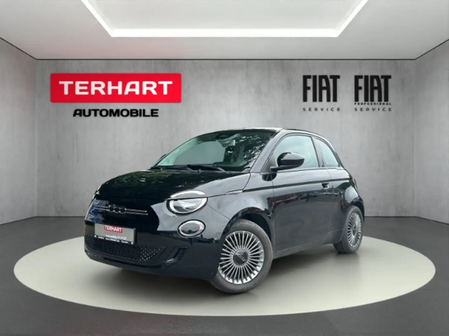 Fiat 500e Icon/Navi/Tempomat/Keyless-Entry Noir - 1