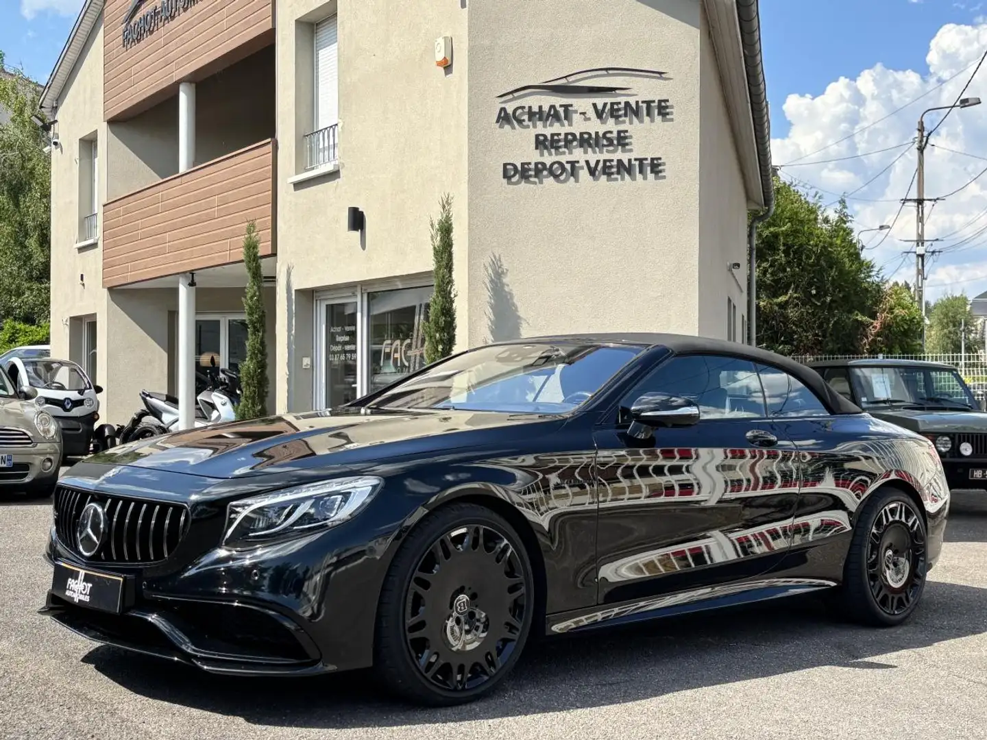 Mercedes-Benz CL Cabriolet S 63 - BVA Speedshift MCT  CABRIOLET - B Noir - 2