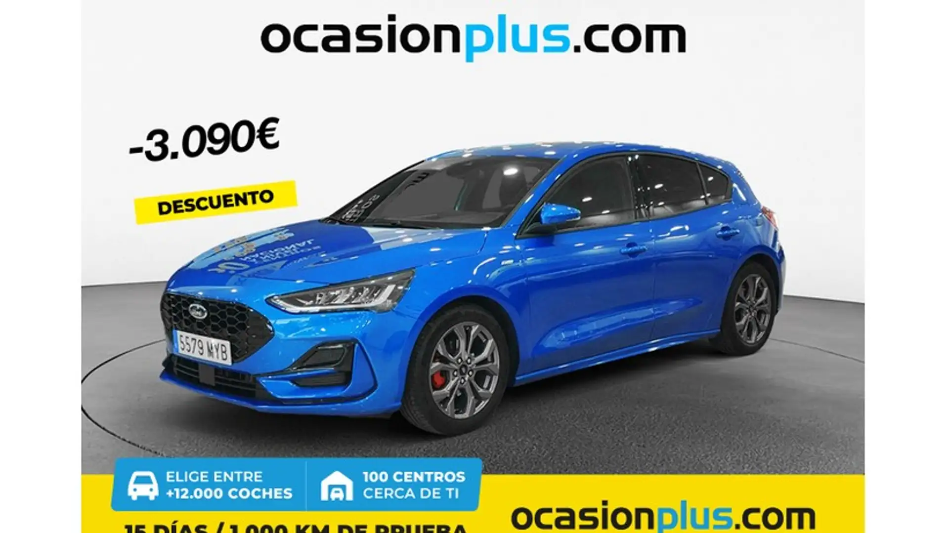 Ford Focus 1.0 Ecoboost MHEV ST-Line 125 Azul - 1