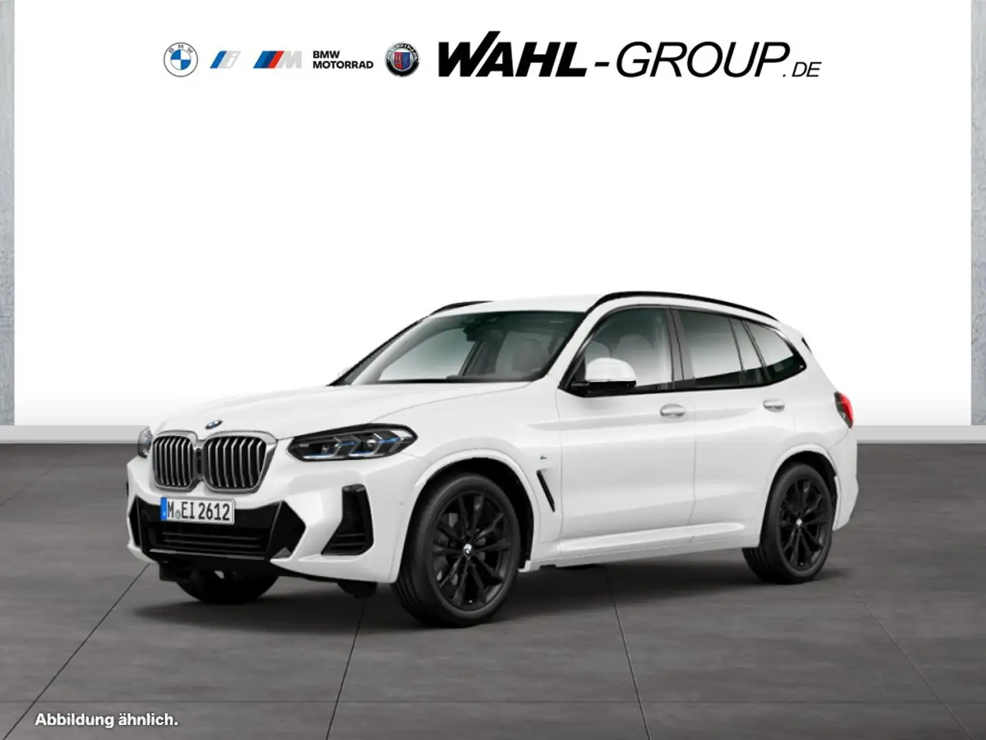 BMW X3 xDrive30d M SPORT LC PROF LASER AKUSTIK HIFI DAB W Weiß - 1