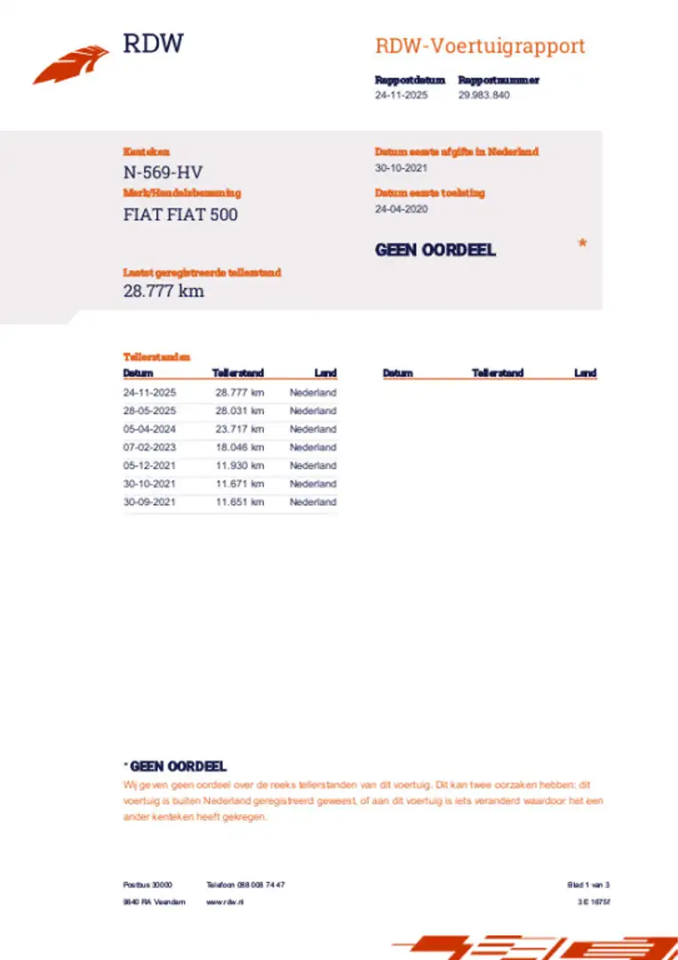 Fiat 500 1.2 Star Cabrio | Automaat | Airco | Cruise contro Grau - 2