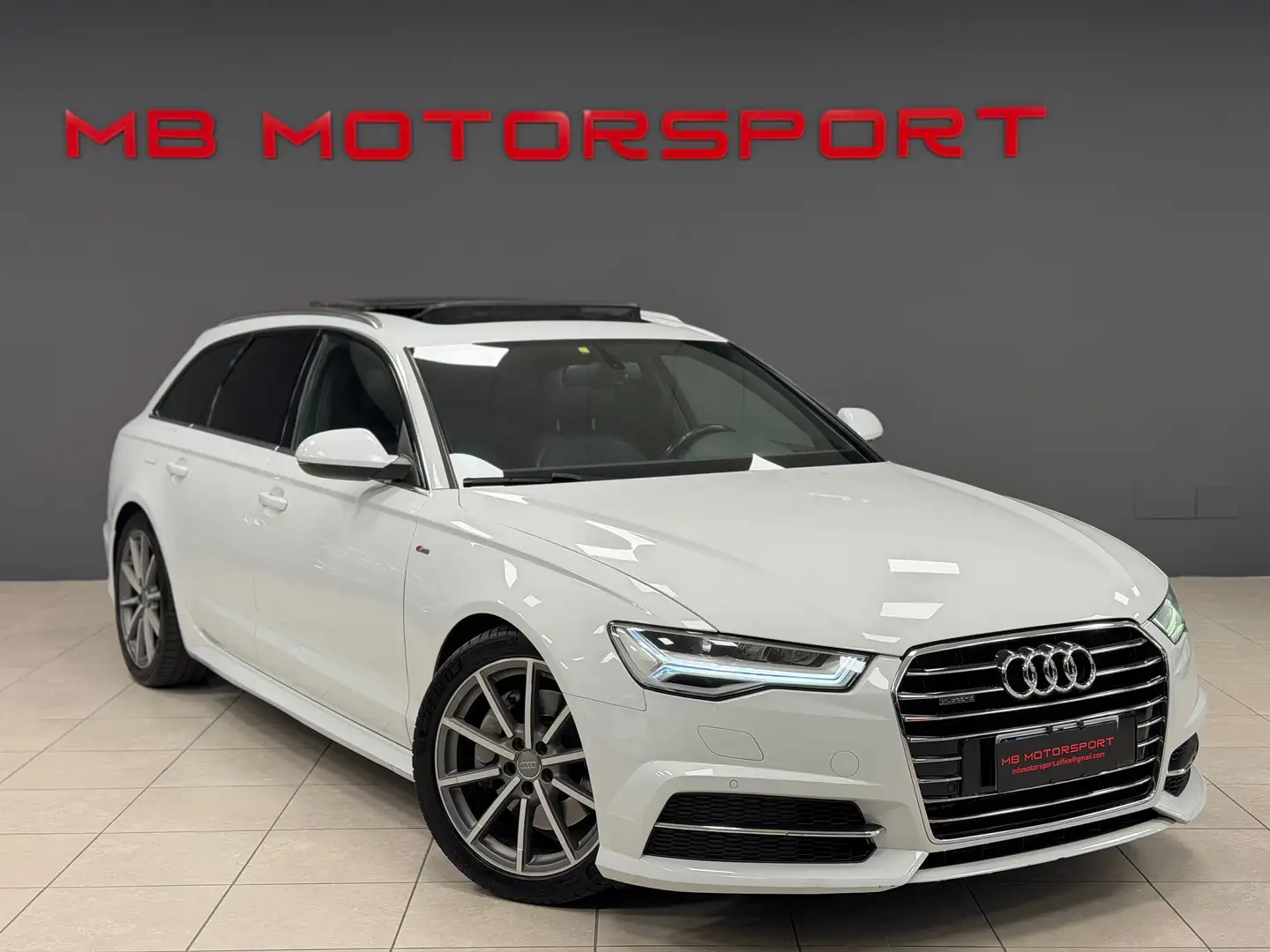Audi A6 Avant 3.0 tdi S-Line Plus quattro 272cv s-tronic Blanc - 1