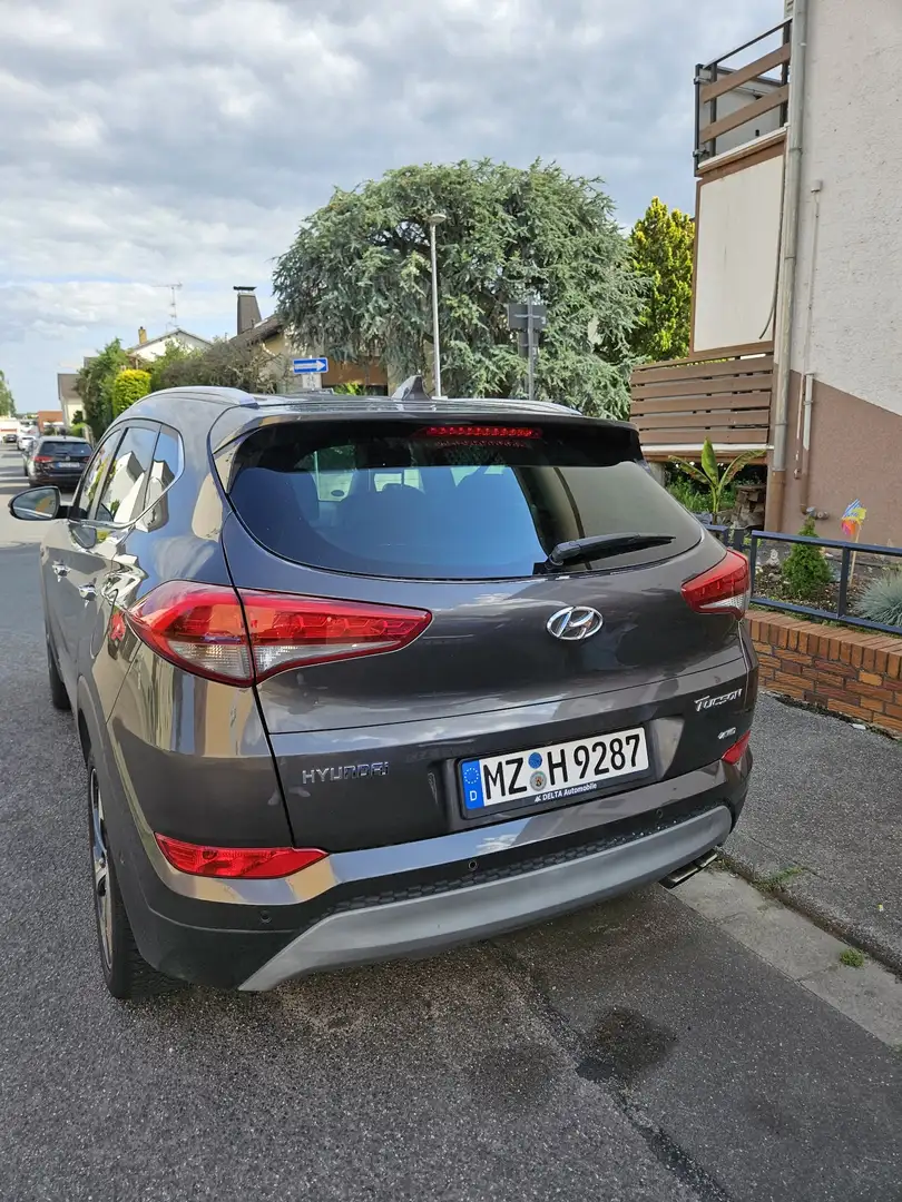 Hyundai TUCSON 1.6 Turbo 4WD DCT Premium Brun - 2