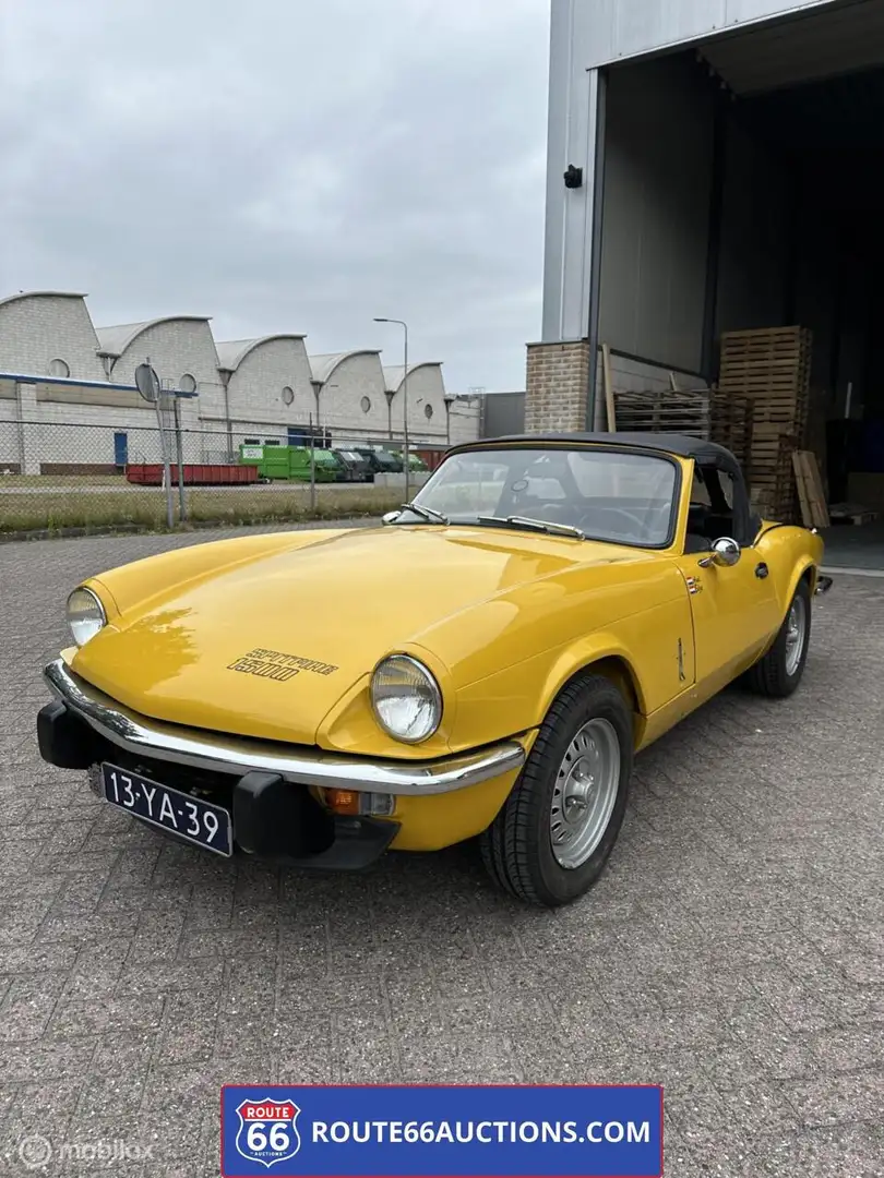 Triumph Spitfire 1500 cabriolet | Route 66 Auctions Geel - 1