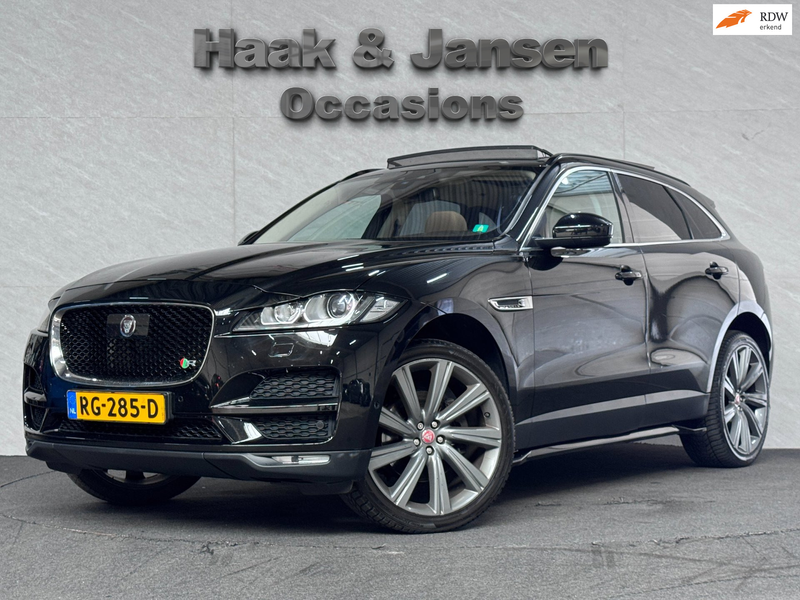 Jaguar F-Pace 2.0 Portfolio AWD 30t Meridian Panoramadak HUD