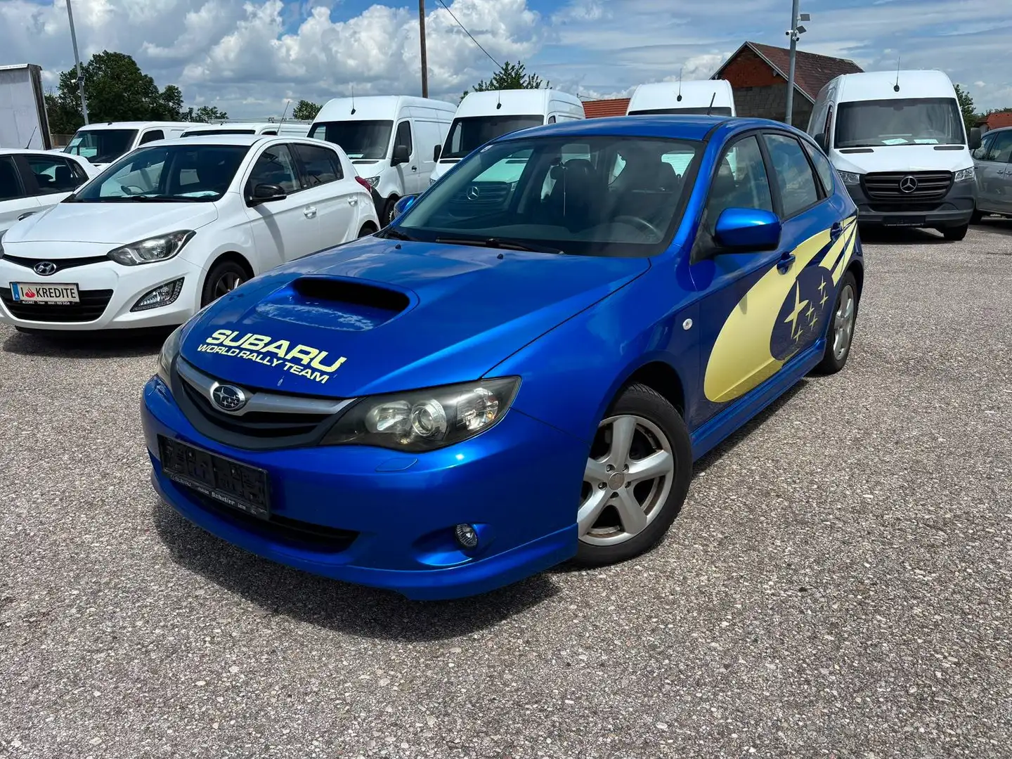 Subaru Impreza 2,0 Diesel Blau - 2