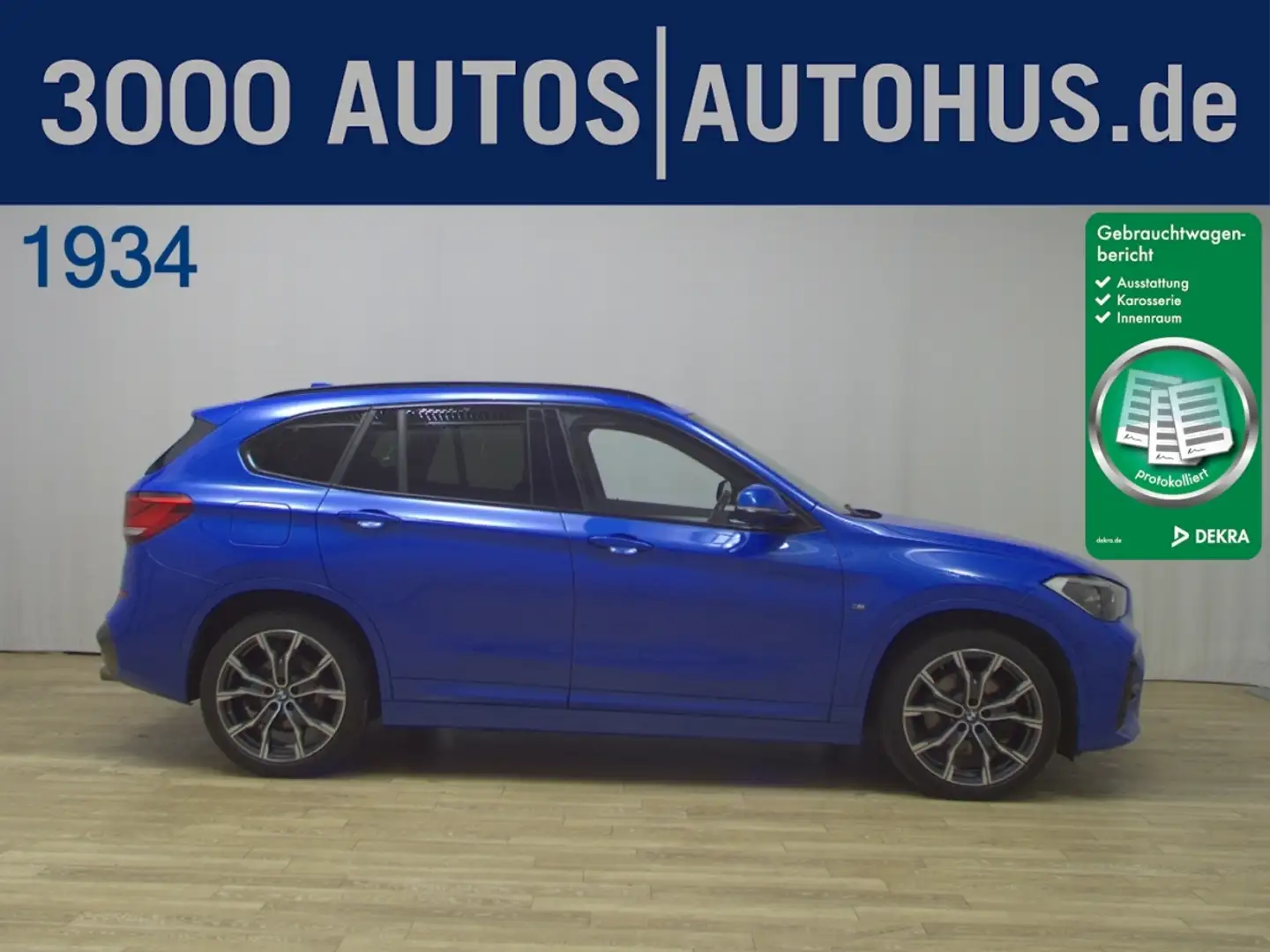 BMW X1 xDrive 20d  M-Sport 4x4 Navi LED el.Heck RFK Blue - 1