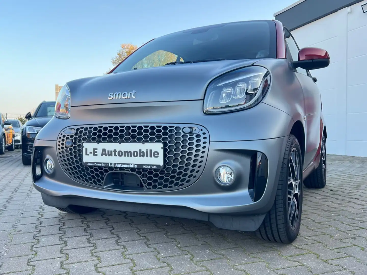 smart forTwo coupe  drive / EQ*LED/NAVI/LEDER/KLIMA. Rot - 1