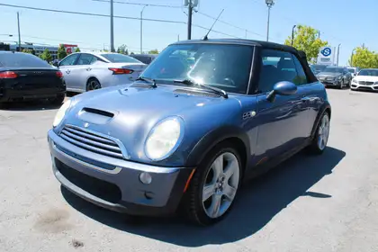 Blue 2006 MINI Cooper S Convertible Convertible Front-Wheel Drive 6-Speed Manual
