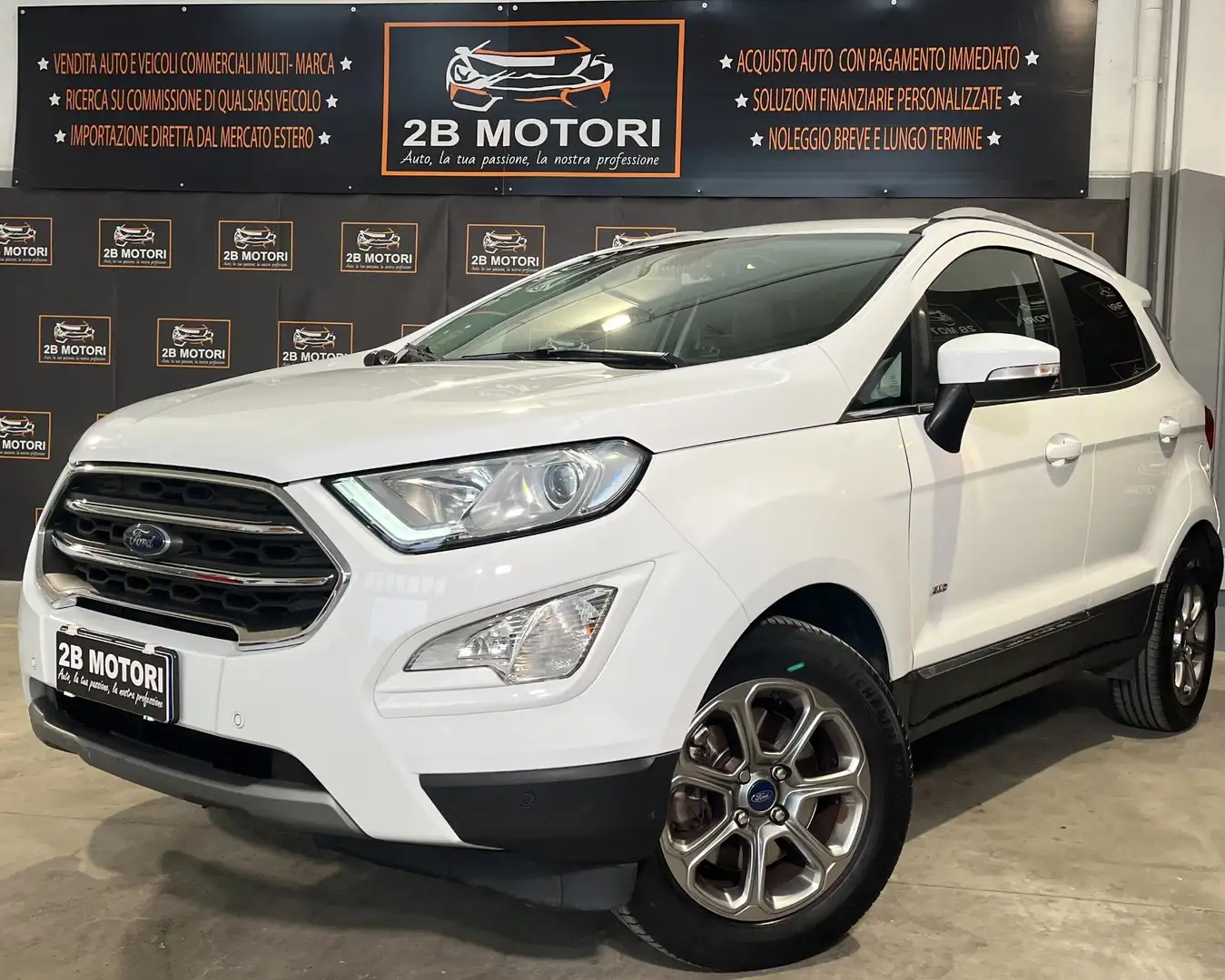 Ford EcoSport 1.5 Ecoblue 125 CV Start&Stop AWD Titanium Bianco - 1
