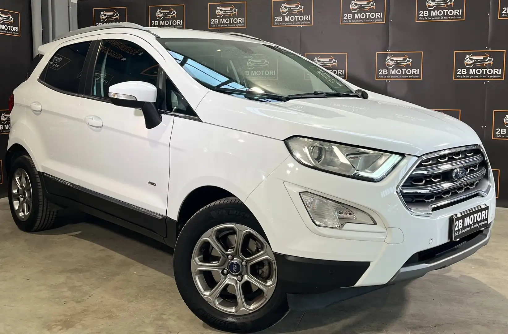 Ford EcoSport 1.5 Ecoblue 125 CV Start&Stop AWD Titanium Bianco - 2