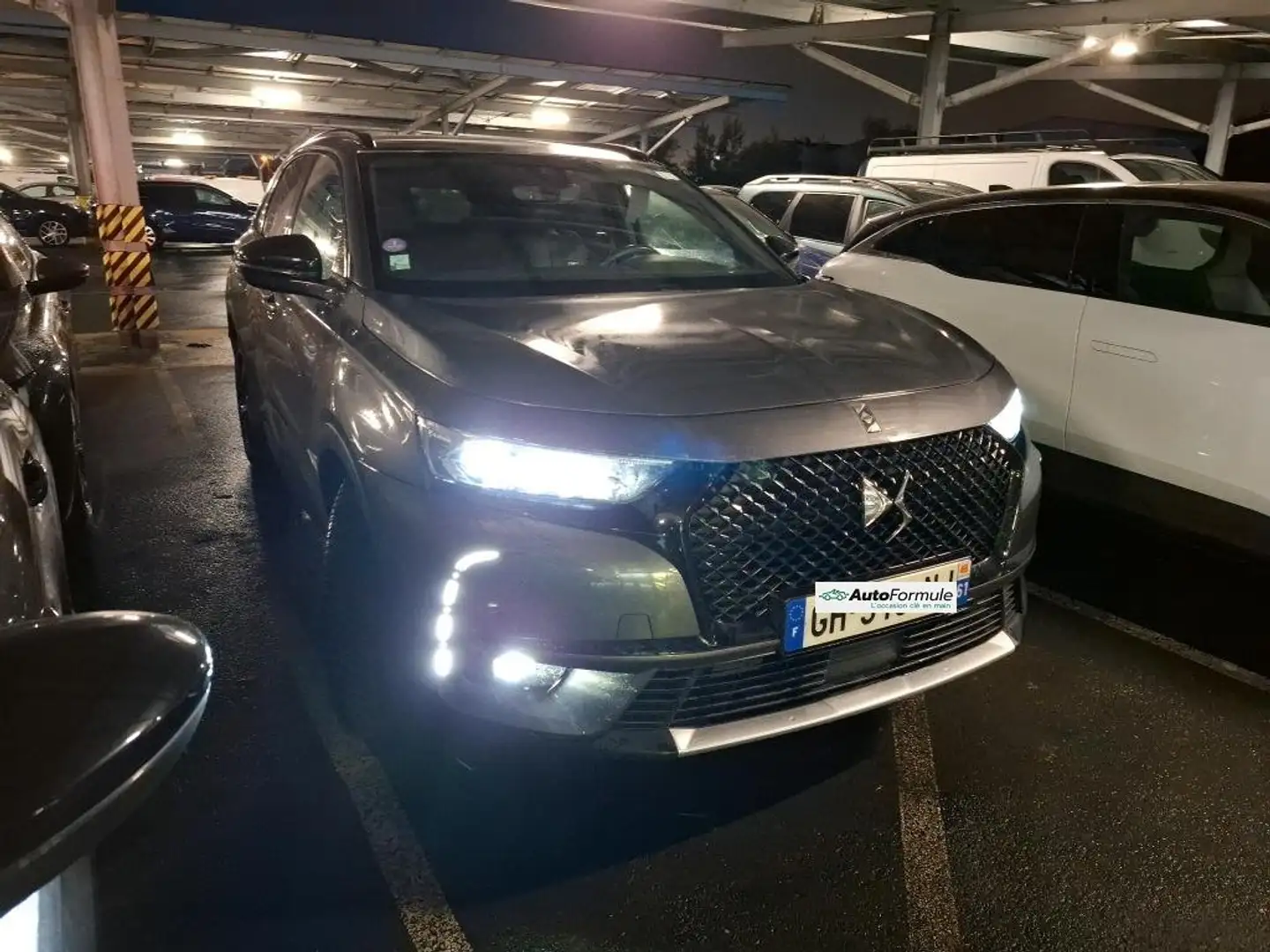 DS Automobiles DS 7 Crossback 1.6 Essence 180ch Louvre Boite auto 2022 Gris - 2