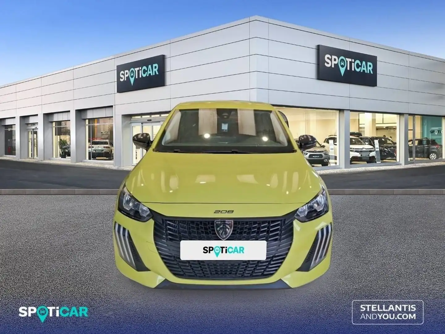 Peugeot 208 HYBRID 100 eDCS6 Style Marrón - 2