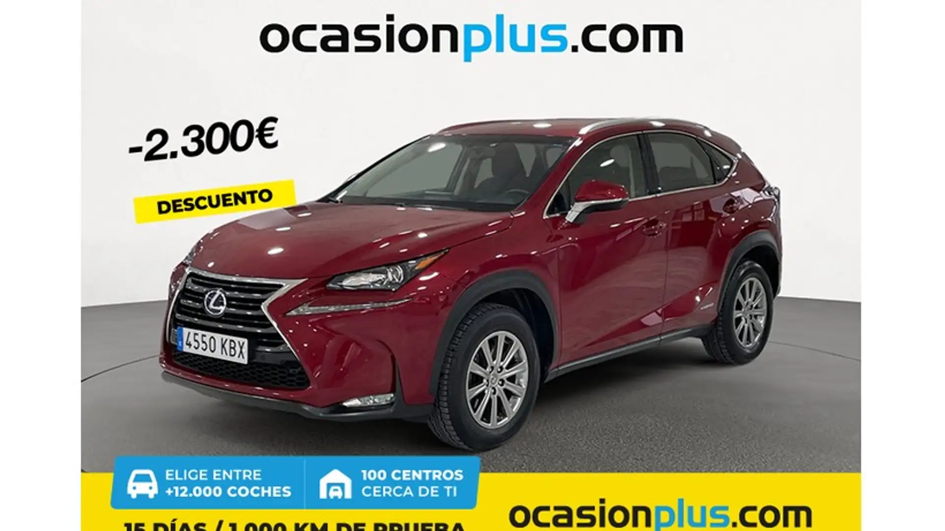 Lexus NX 300 300h Corporate 2WD Rojo - 1