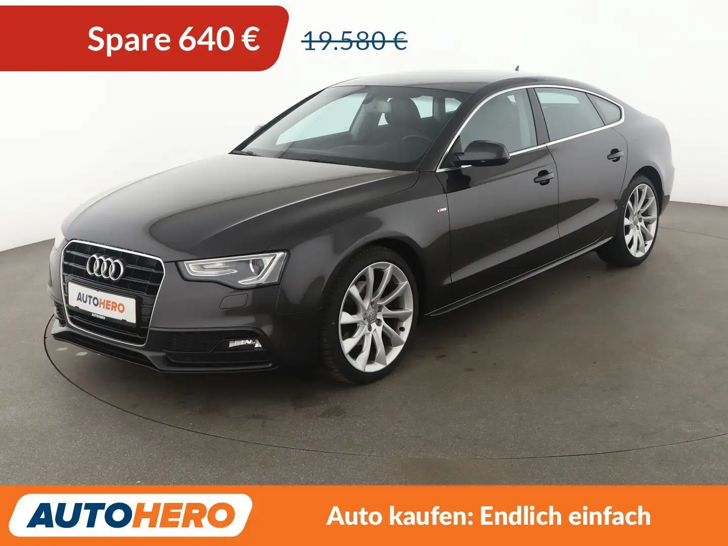 Audi A5 2.0 TDI clean diesel Aut.*NAVI*PDC*TEMPO* Grau - 1