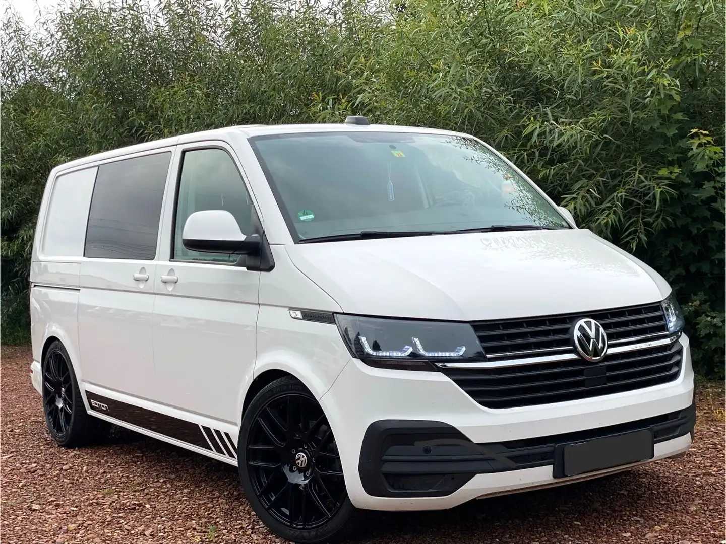 Volkswagen T6 Transporter T6.1 Transporter 2.0*Multivan Optik*LED*20 Zoll* Weiß - 1