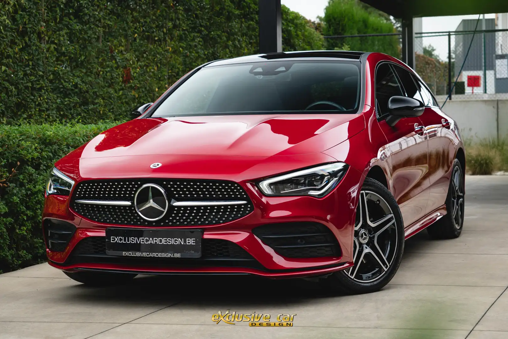 Mercedes-Benz CLA 250 e Shooting Brake PHEV AMG Line /Panodak/Multibeam/ Rojo - 1