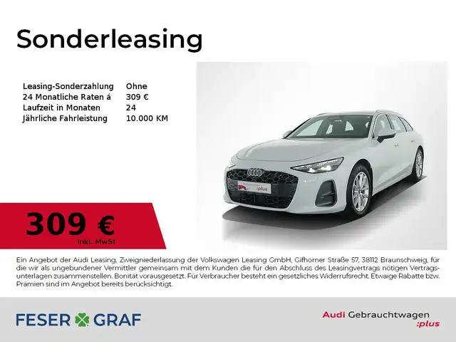 2025 Audi A6 in White for sale