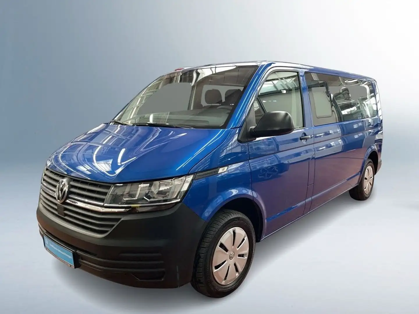 Volkswagen T6.1 Kombi 2.0 TDI DSG LR Klima PDC 9-Sitzer Blau - 2