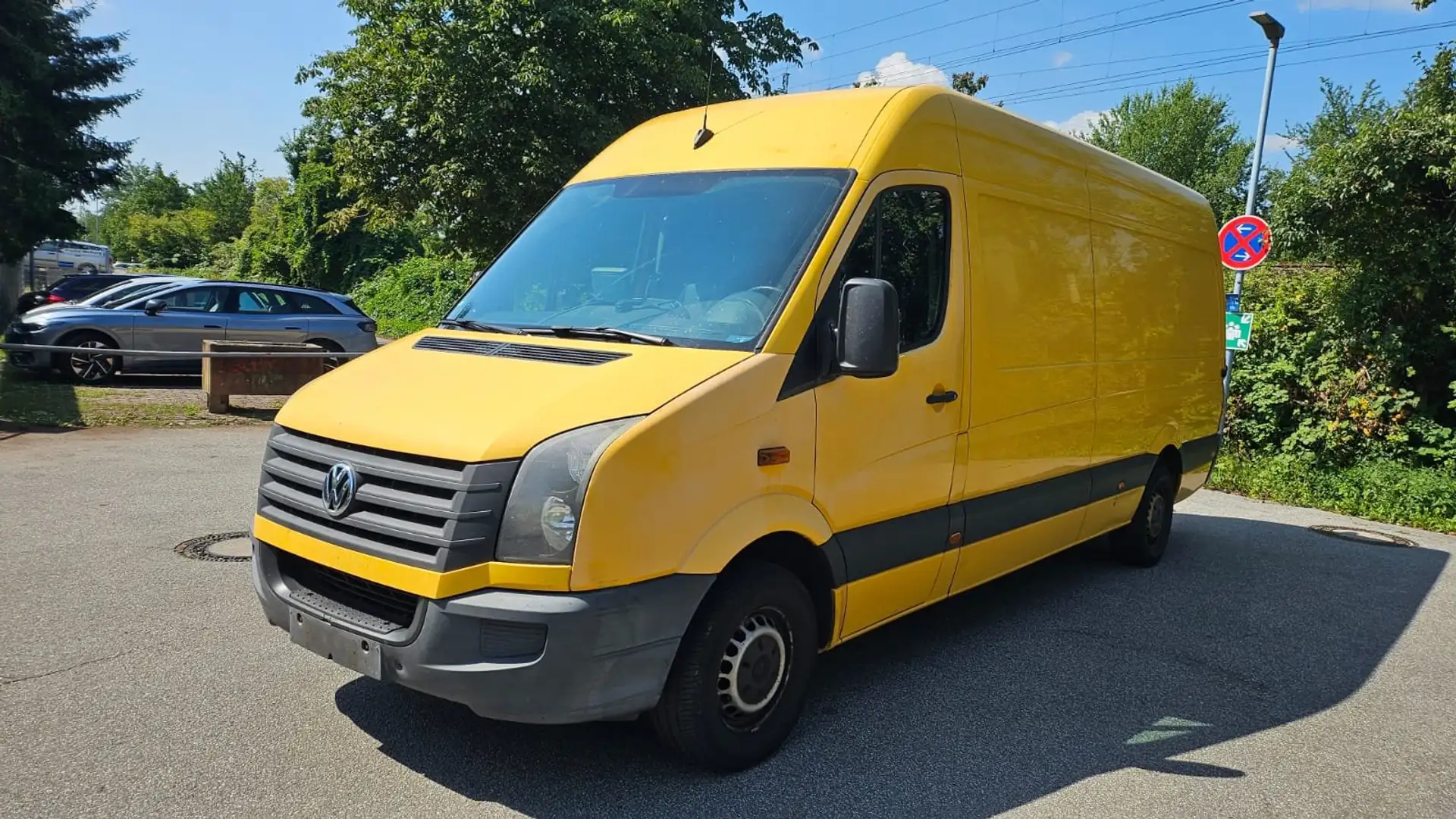 Volkswagen Crafter 35 lang L3H2 Hochdach Gelb - 1