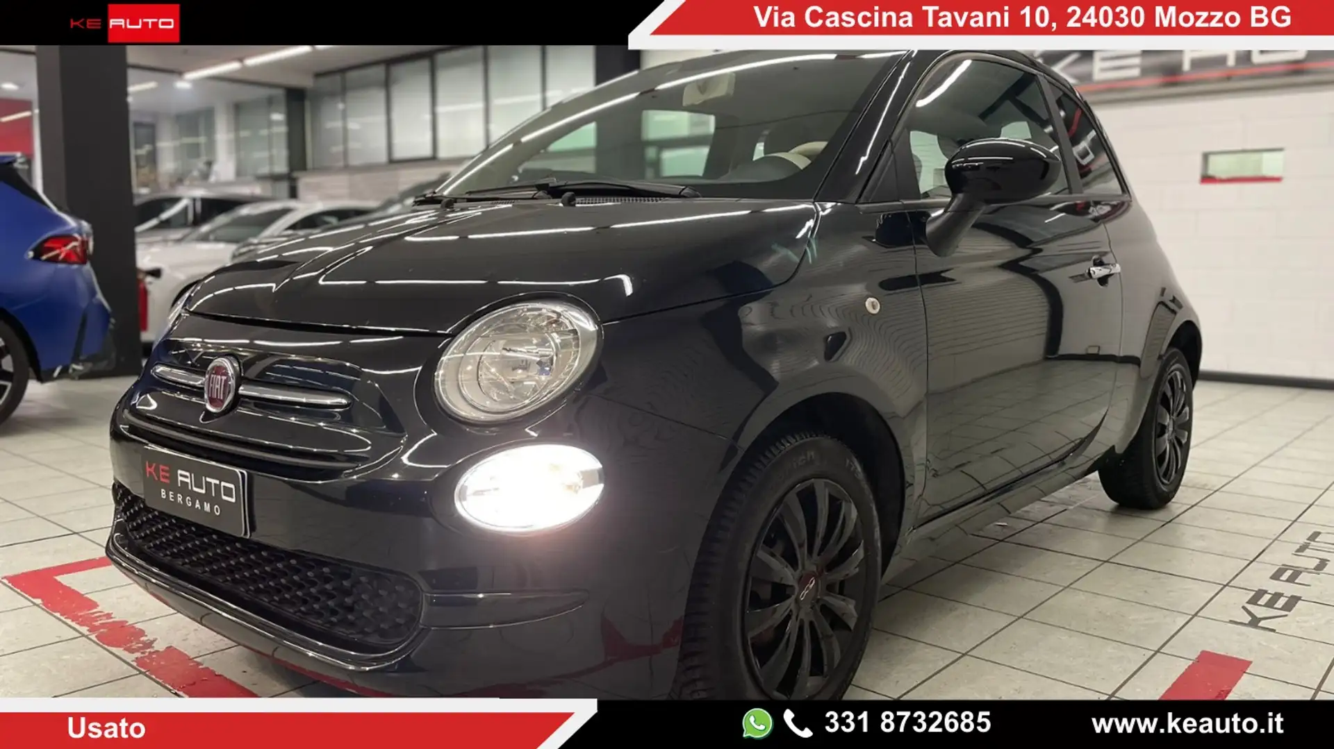 Fiat 500 500 III  1.2 69cv Nero - 1