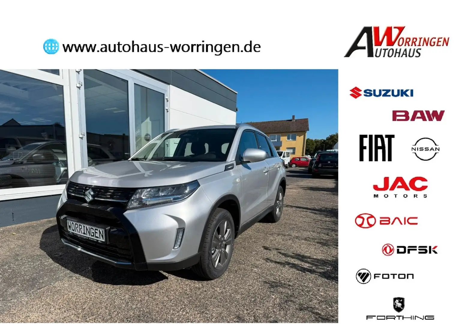 Suzuki Vitara 1.4 Comfort 4x4 Automatik 6 J. Garantie Silber - 1