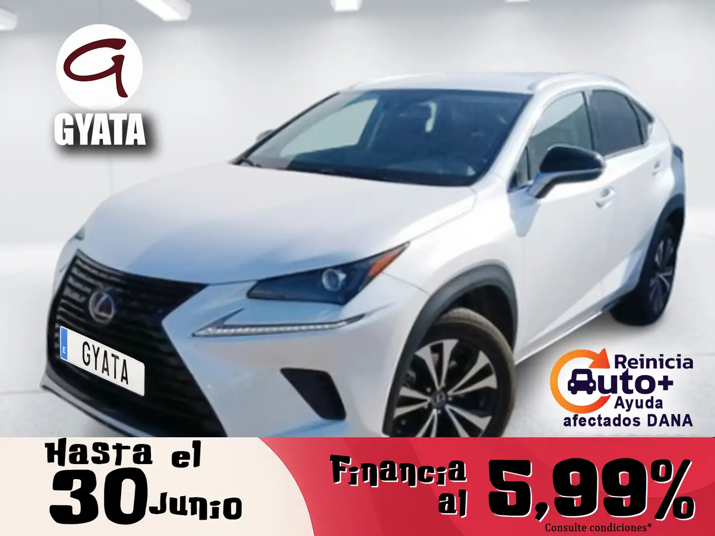 Lexus NX 300 300h Premium 2WD Blanc - 1