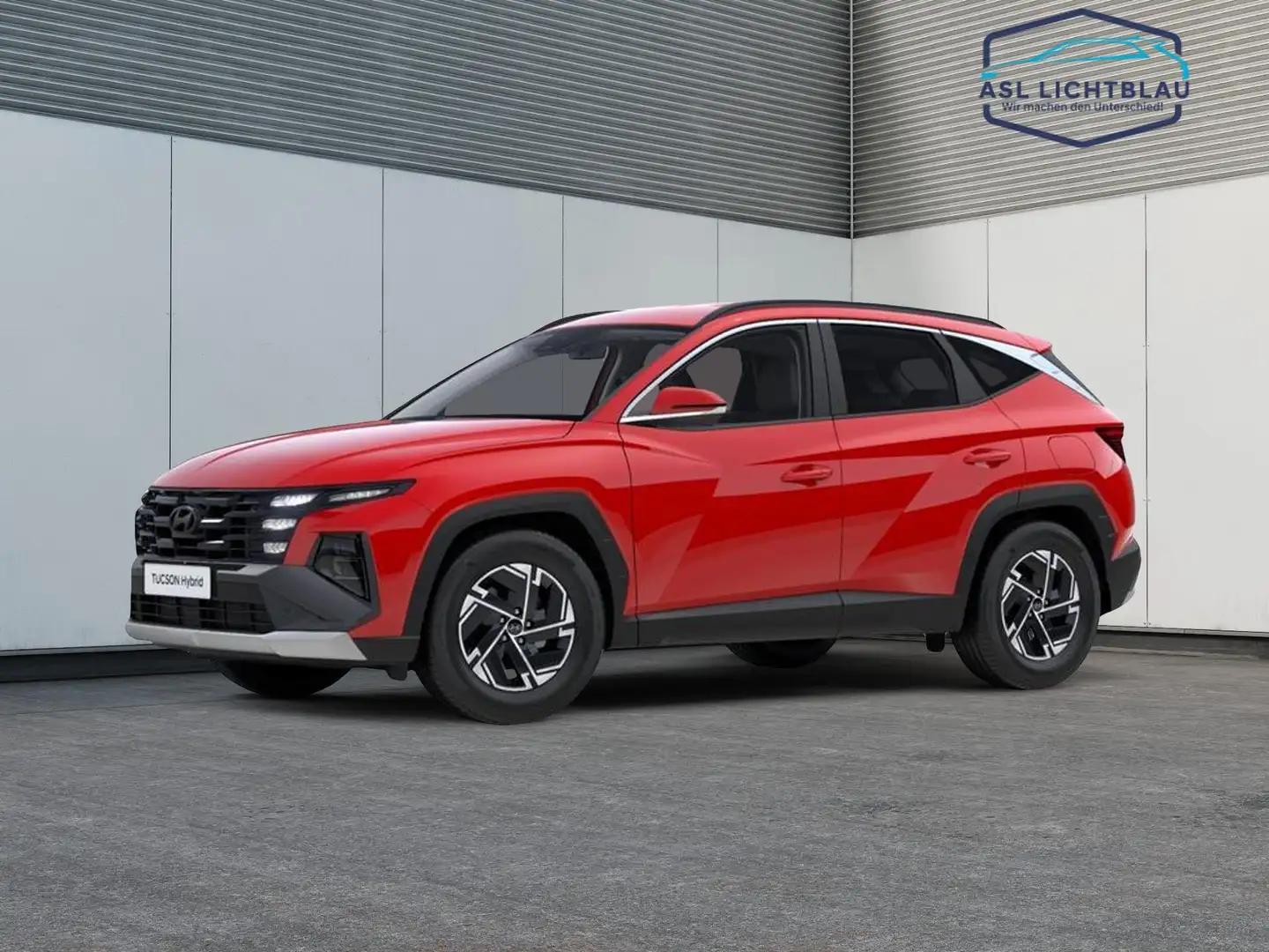 Hyundai TUCSON FL HEV 1.6 T-GDi 6-AT 2WD SELECT Design-Paket 1.6 Red - 2