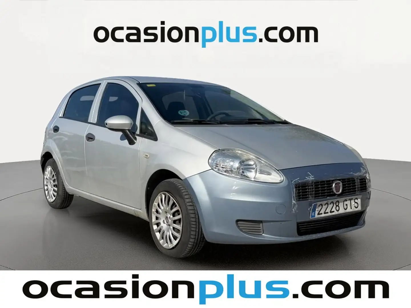 Fiat Grande Punto 1.4 Active Serie 5 Gris - 2