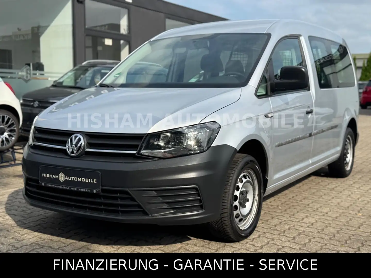 Volkswagen CADDY MAXI 2,0TDI KOMBI BMT/NAVI/KLIMA/AHK/NFZ Argent - 1