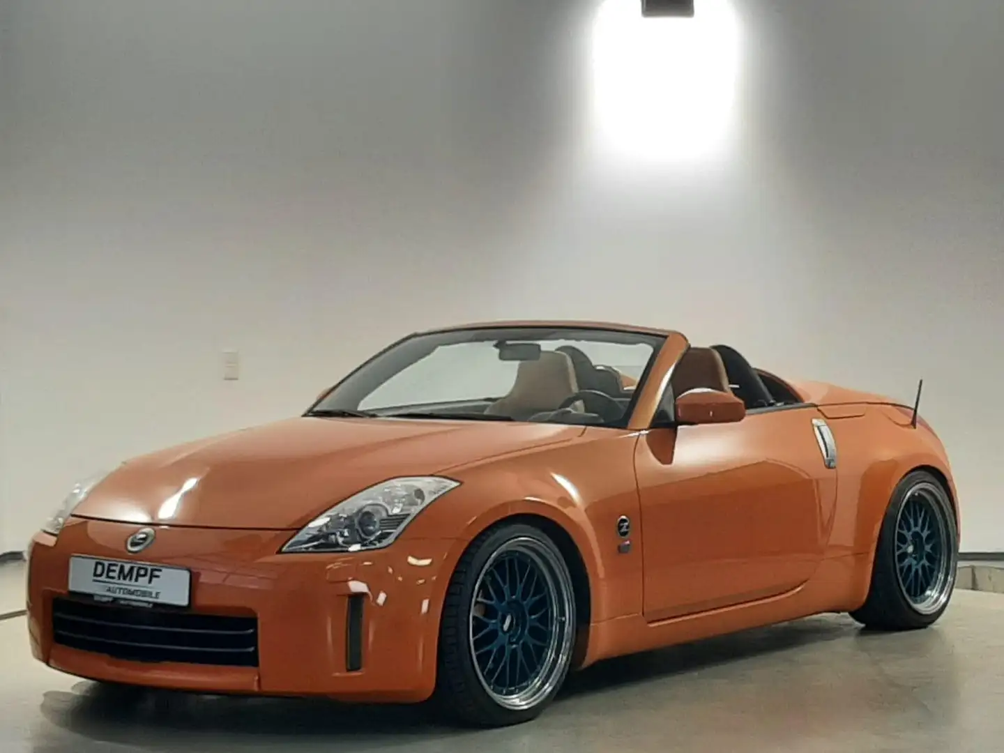 Nissan 350Z Roadster Premium Pack 3.5 V6*Leder*Wenig KM Orange - 2