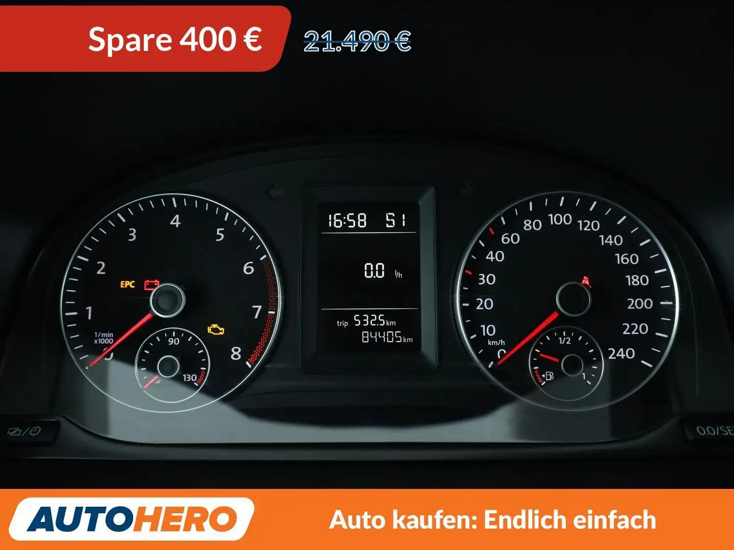 Volkswagen Caddy 1.4 TSI Maxi Trendline BlueMotion Aut.*TEMPO*PDC* Blanc - 1