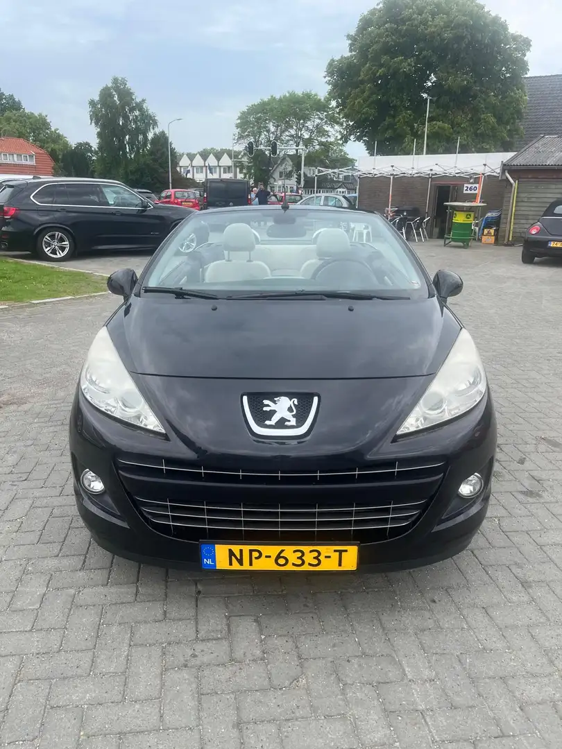 Peugeot 207 CC 1.6 VTi Griffe clima leer Noir - 1