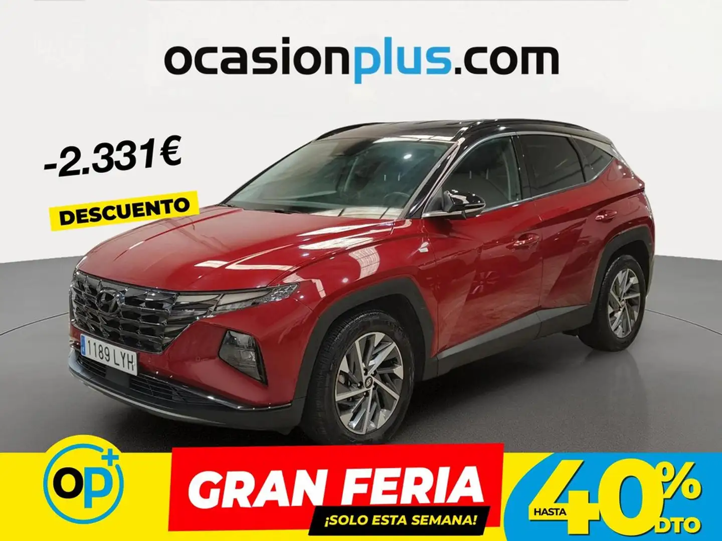 Hyundai TUCSON 1.6 CRDI 48V Tecno 2C 4x2 DT Rojo - 1