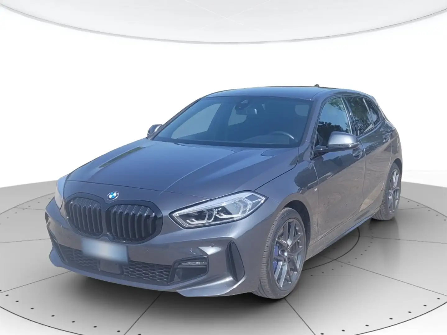 BMW 118 Serie 1 118d Msport auto Grigio - 1