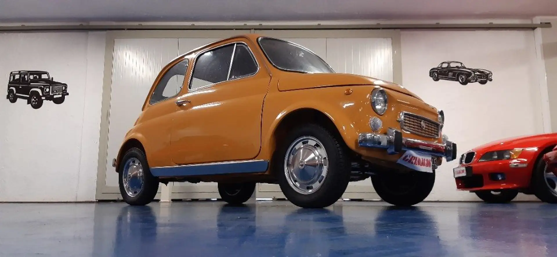Fiat 500 FRANCIS LOMBARDI MY CAR **RESTAURATA** Amarillo - 1