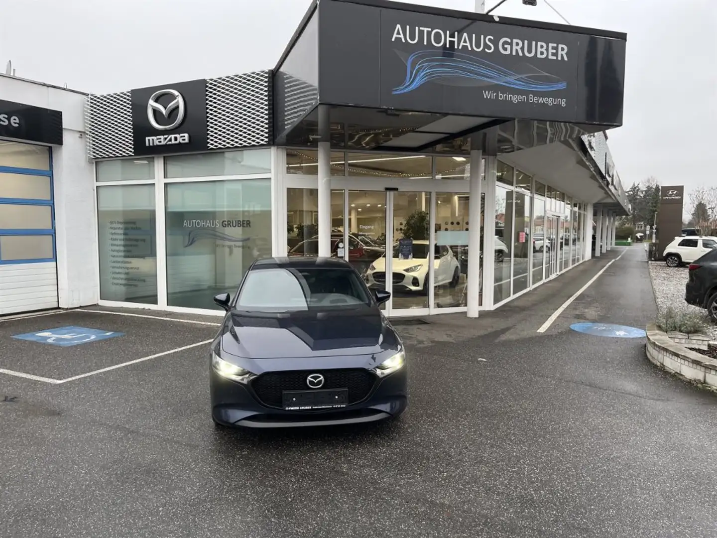 Mazda 3 Mazda3 5HB 2.5L e-SKYACTIV G 140ps 6MT 2WD EXCLUSIVE-LINE Blau - 1