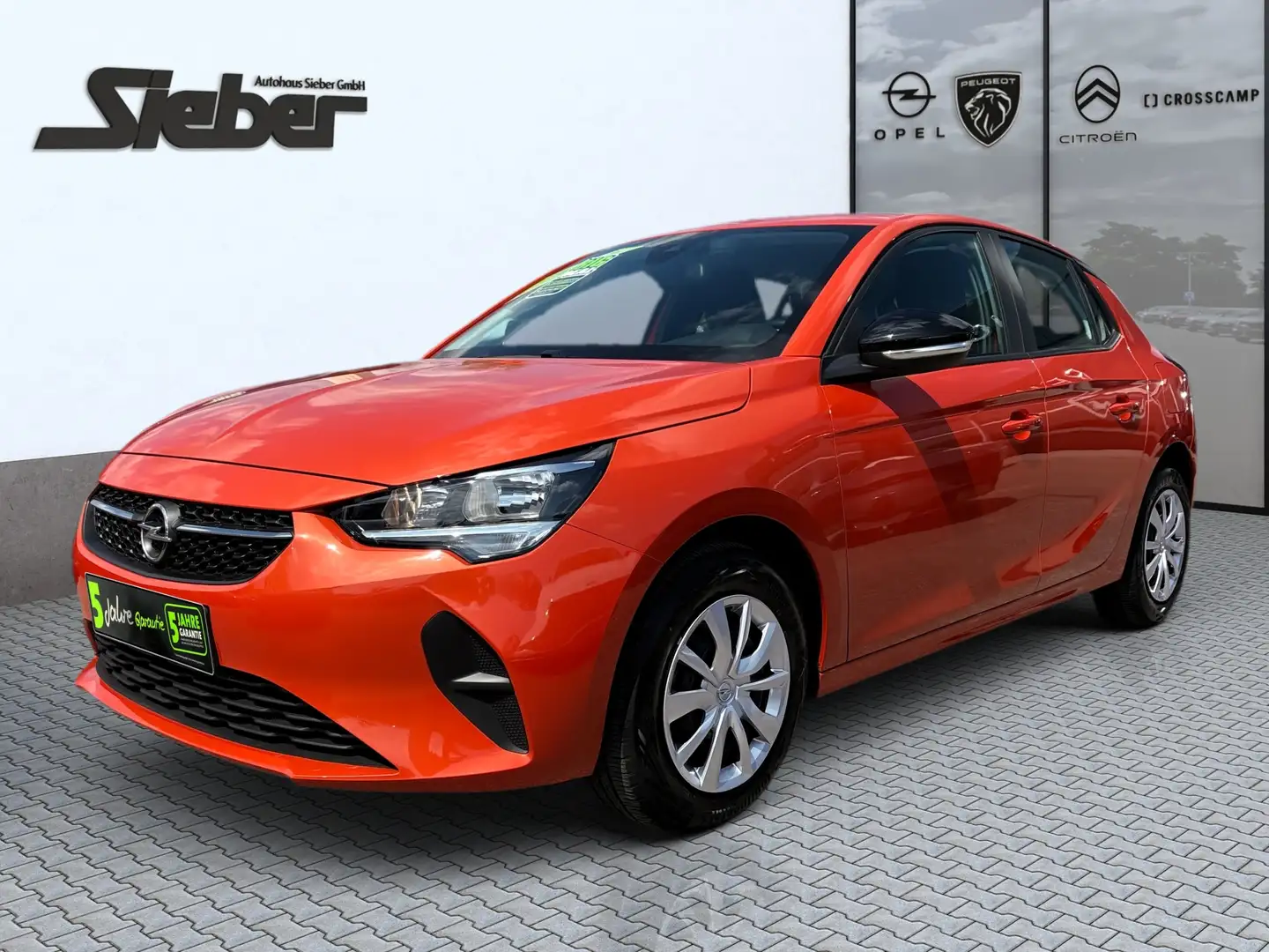 Opel Corsa F 1.2 Edition Navi Sitzheizung PDC Orange - 2