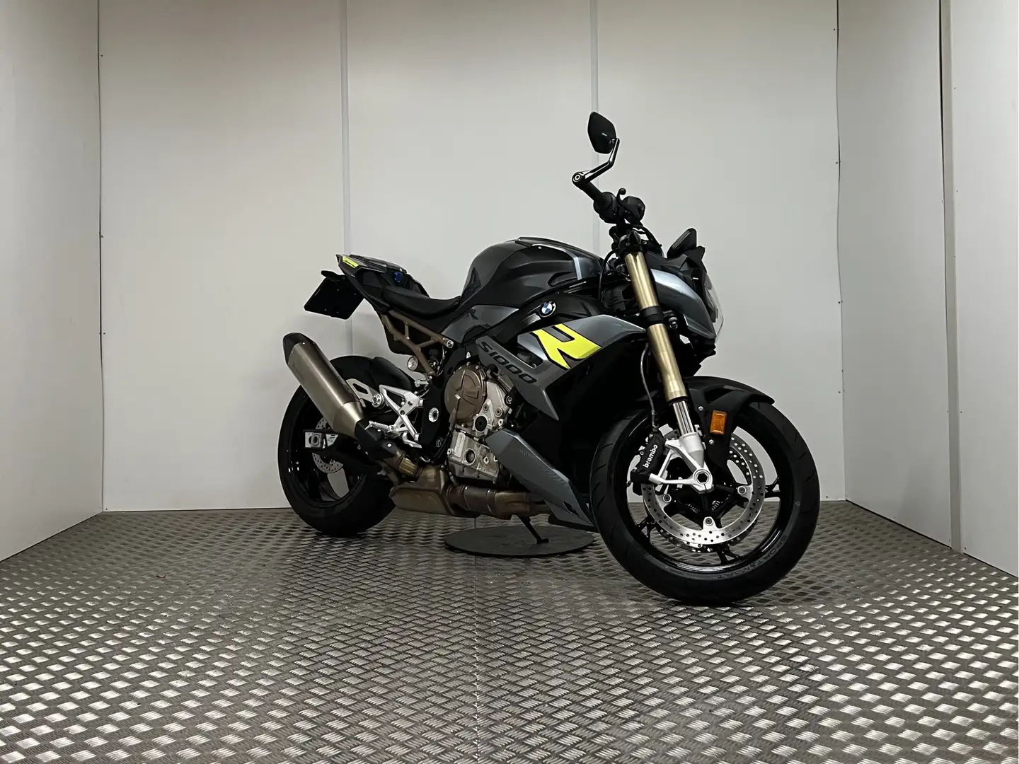 BMW S 1000 R Bluestone metallic Akrapovic Grijs - 2