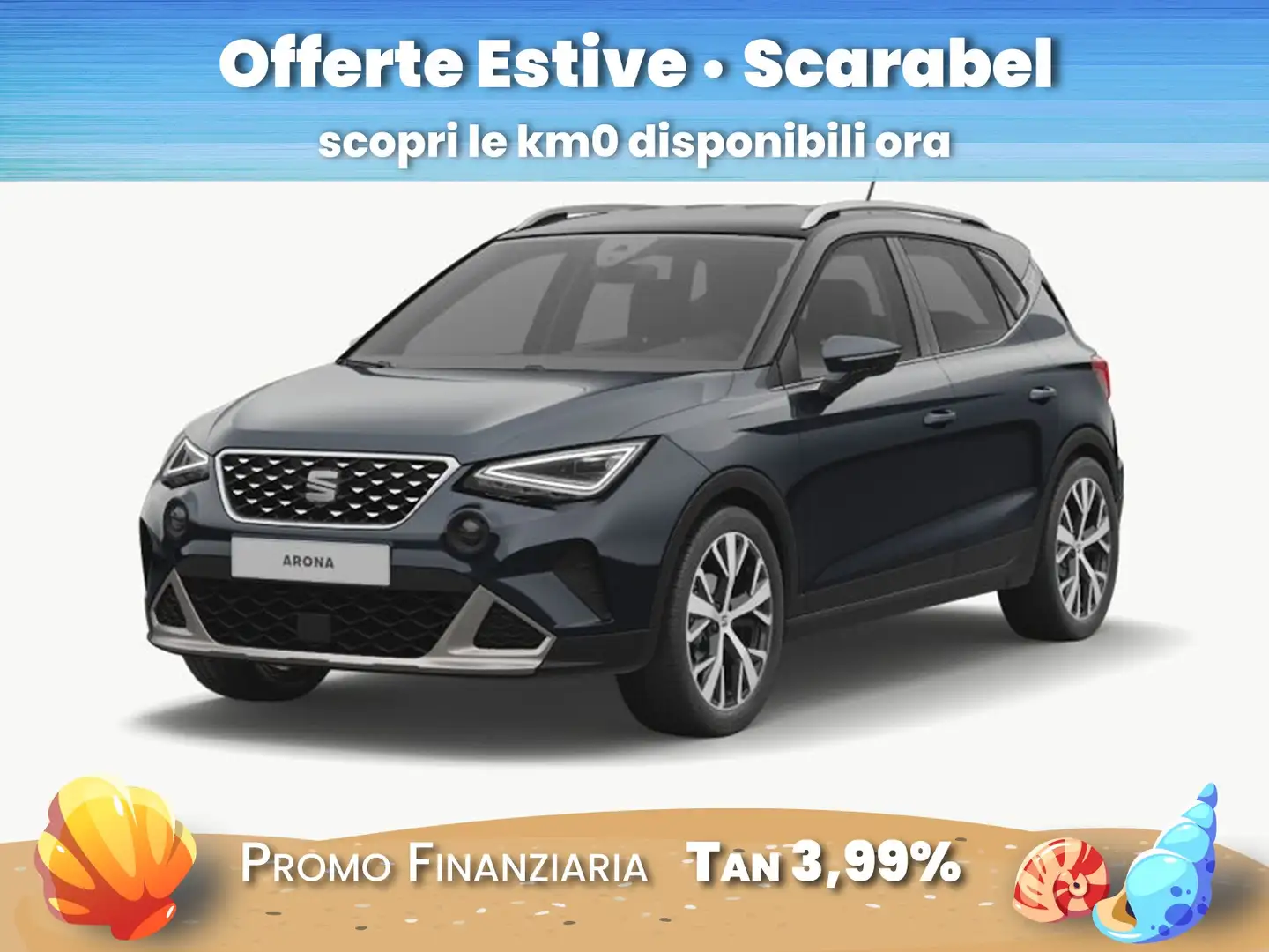 SEAT Arona 1.0 ecotsi xperience 95cv Gris - 1