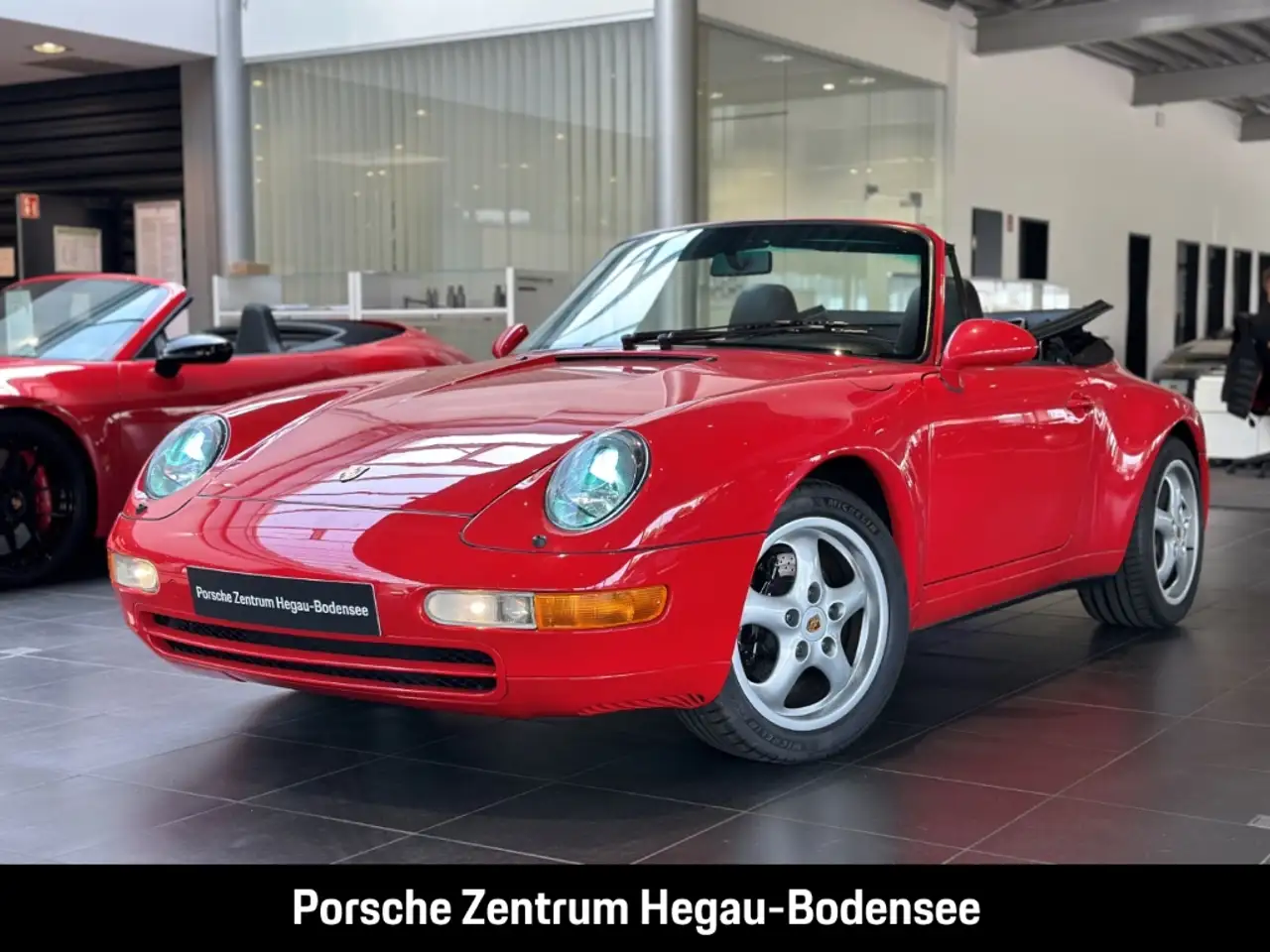 Porsche 993 (911) Carrera Cabriolet/Sperrensystem/indischrot, foto 1
